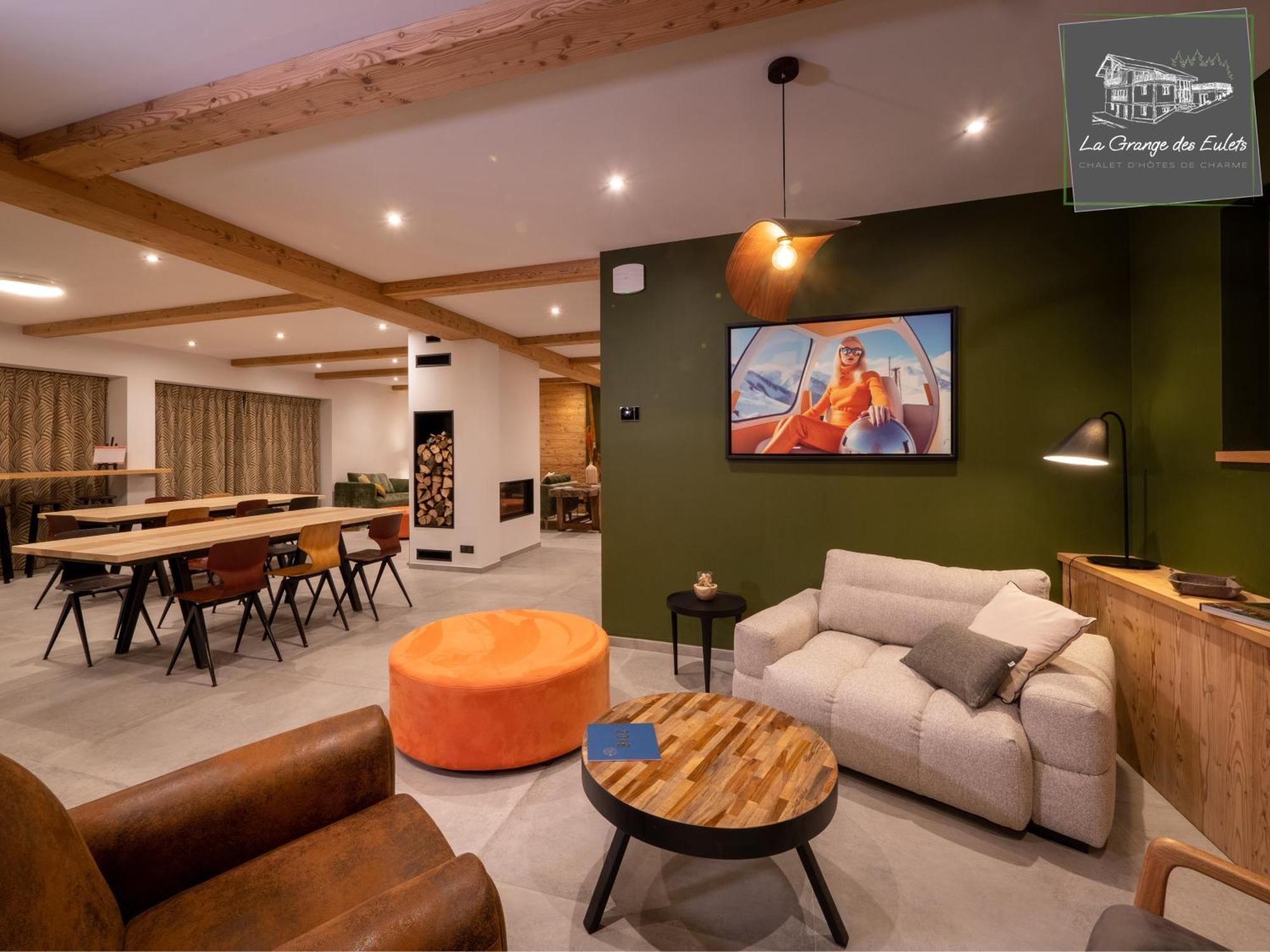 La Grange Des Eulets Hotell Bourg-Saint-Maurice Exteriör bild