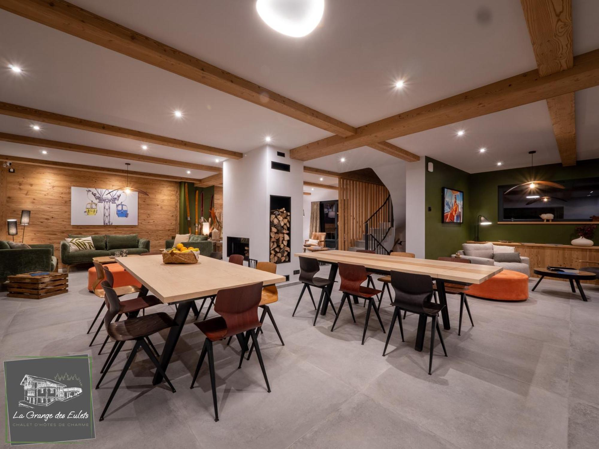 La Grange Des Eulets Hotell Bourg-Saint-Maurice Exteriör bild
