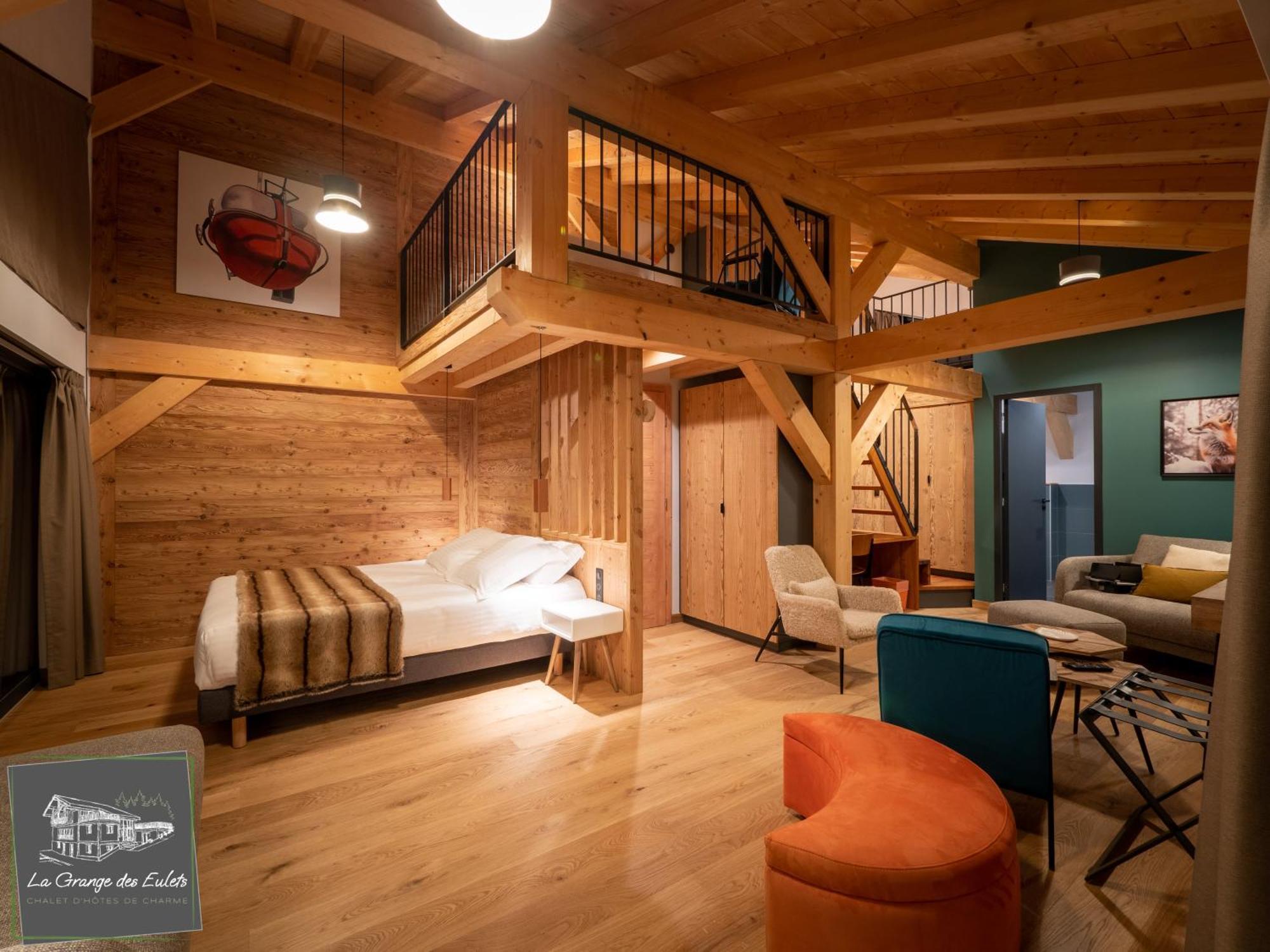 La Grange Des Eulets Hotell Bourg-Saint-Maurice Exteriör bild