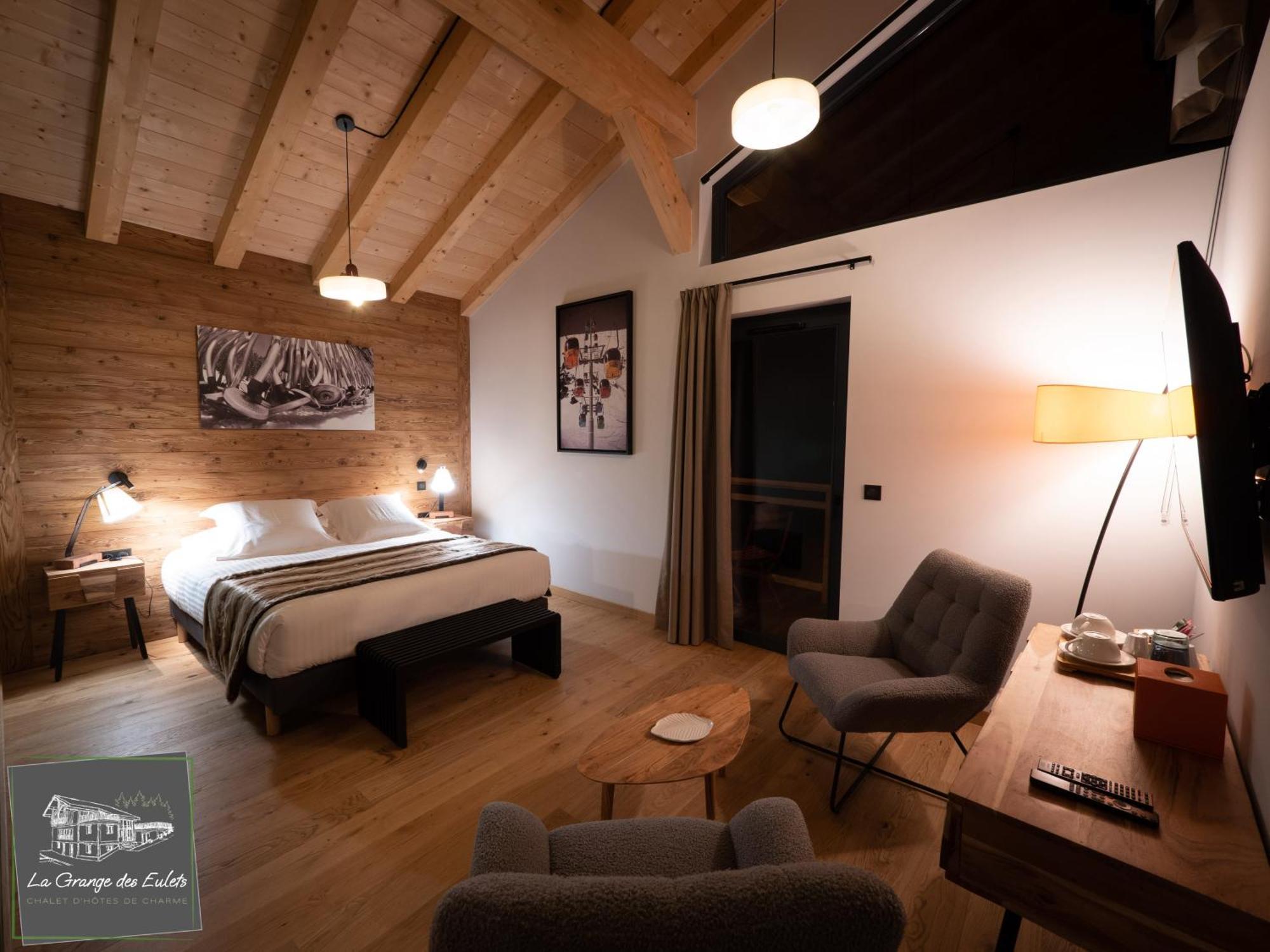 La Grange Des Eulets Hotell Bourg-Saint-Maurice Exteriör bild