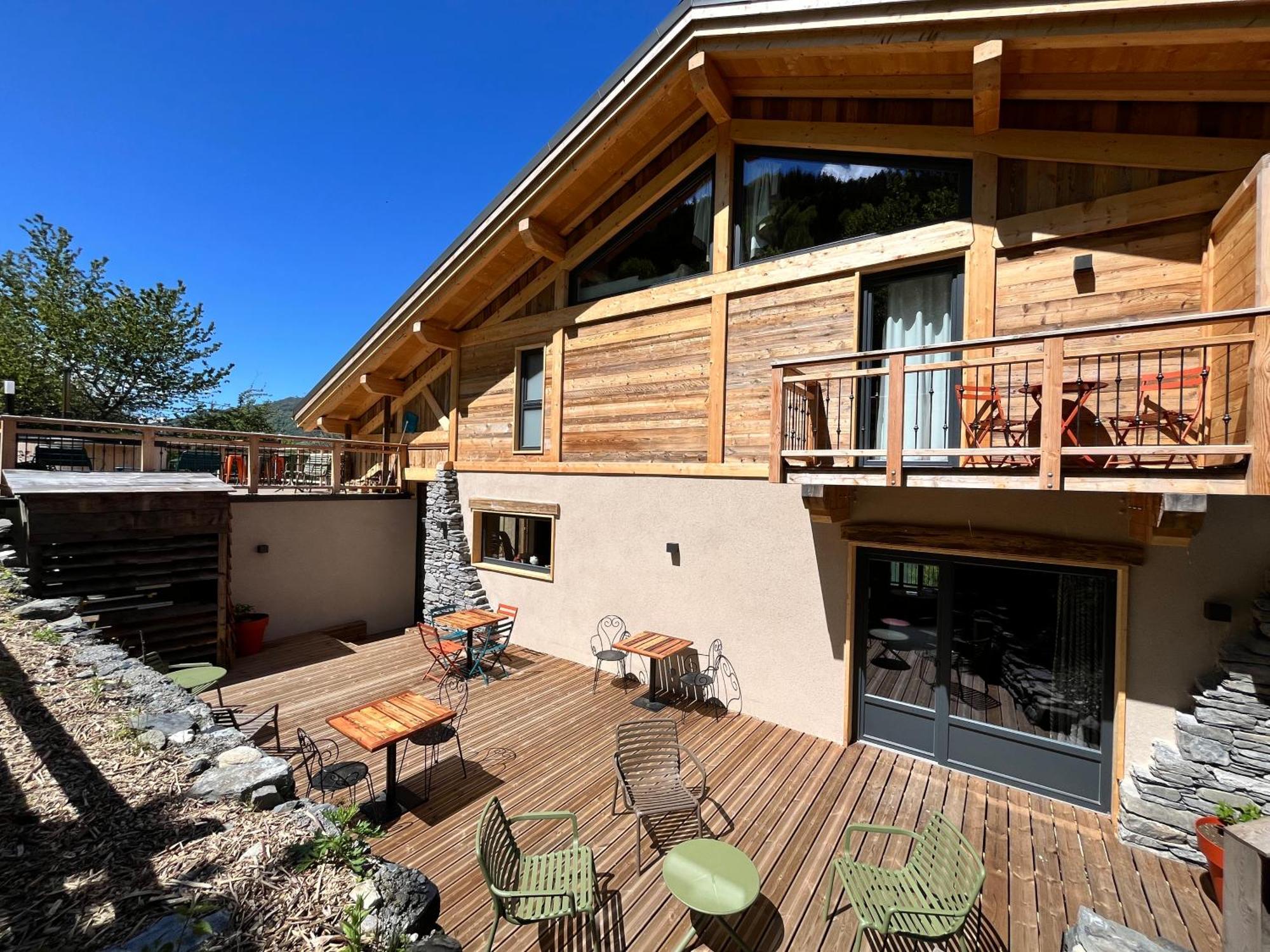 La Grange Des Eulets Hotell Bourg-Saint-Maurice Exteriör bild