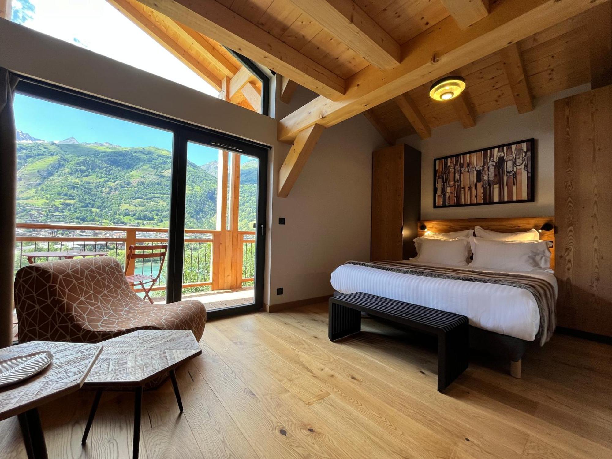 La Grange Des Eulets Hotell Bourg-Saint-Maurice Exteriör bild