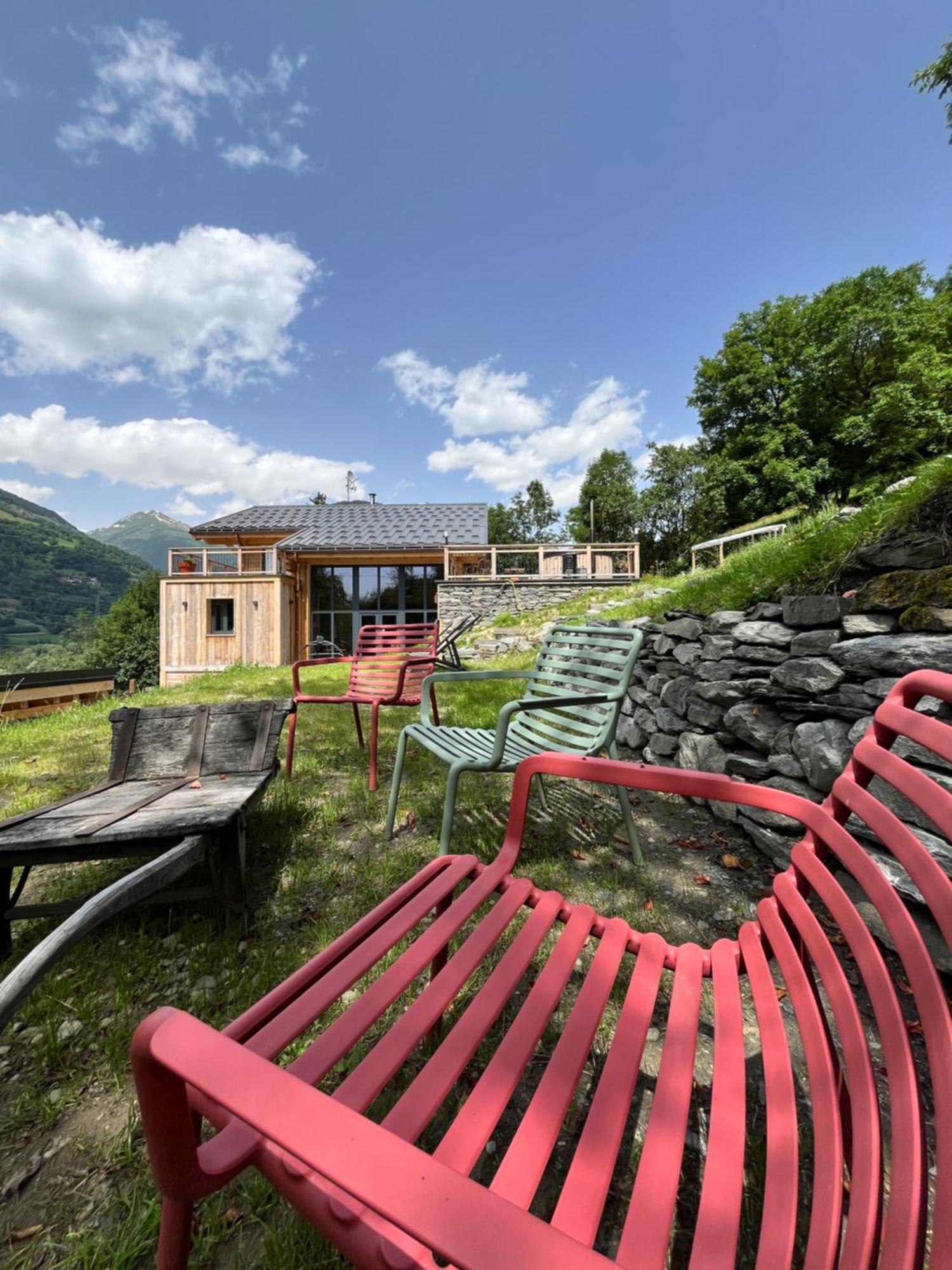 La Grange Des Eulets Hotell Bourg-Saint-Maurice Exteriör bild